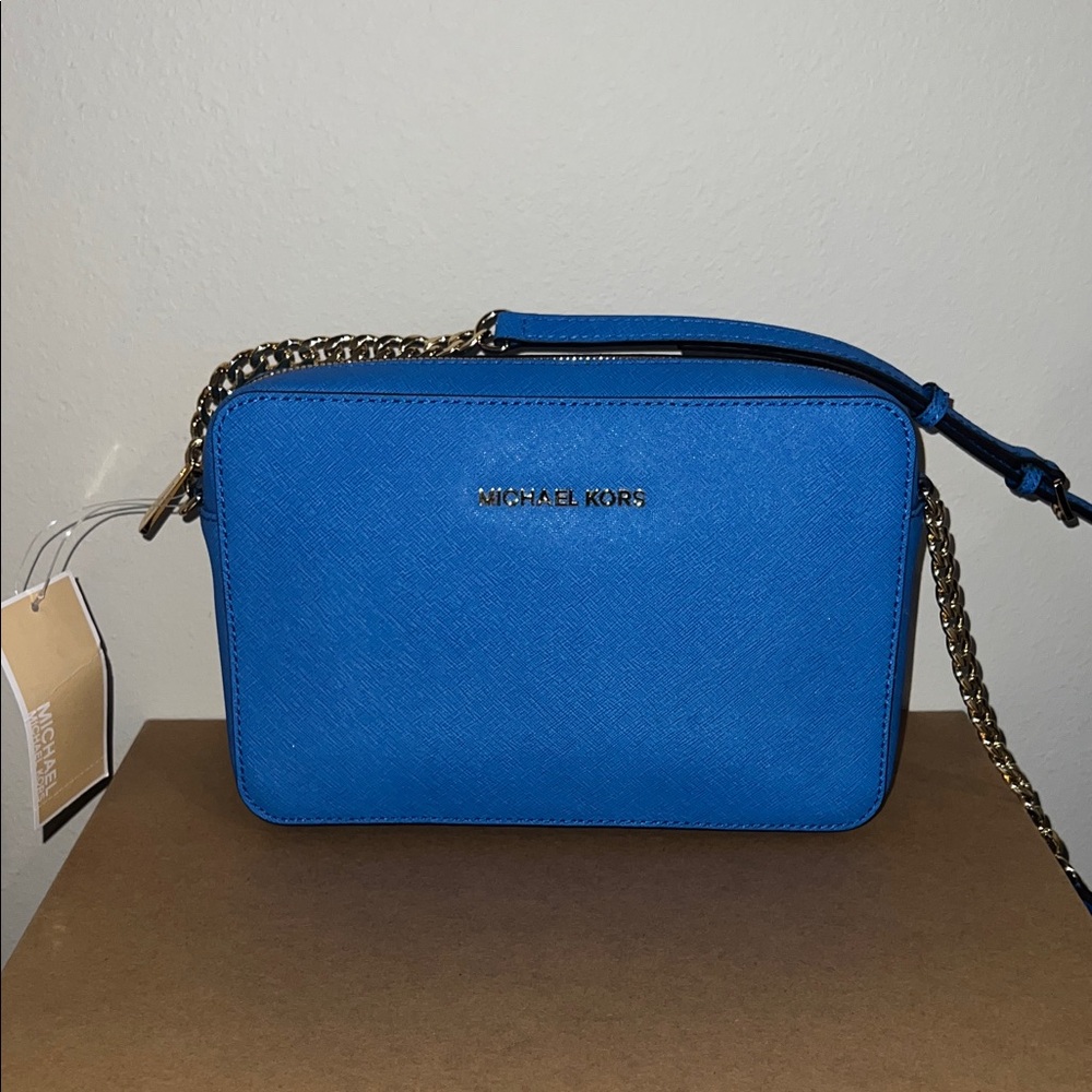 Michael Kors Electric Blue Crossbody Bag